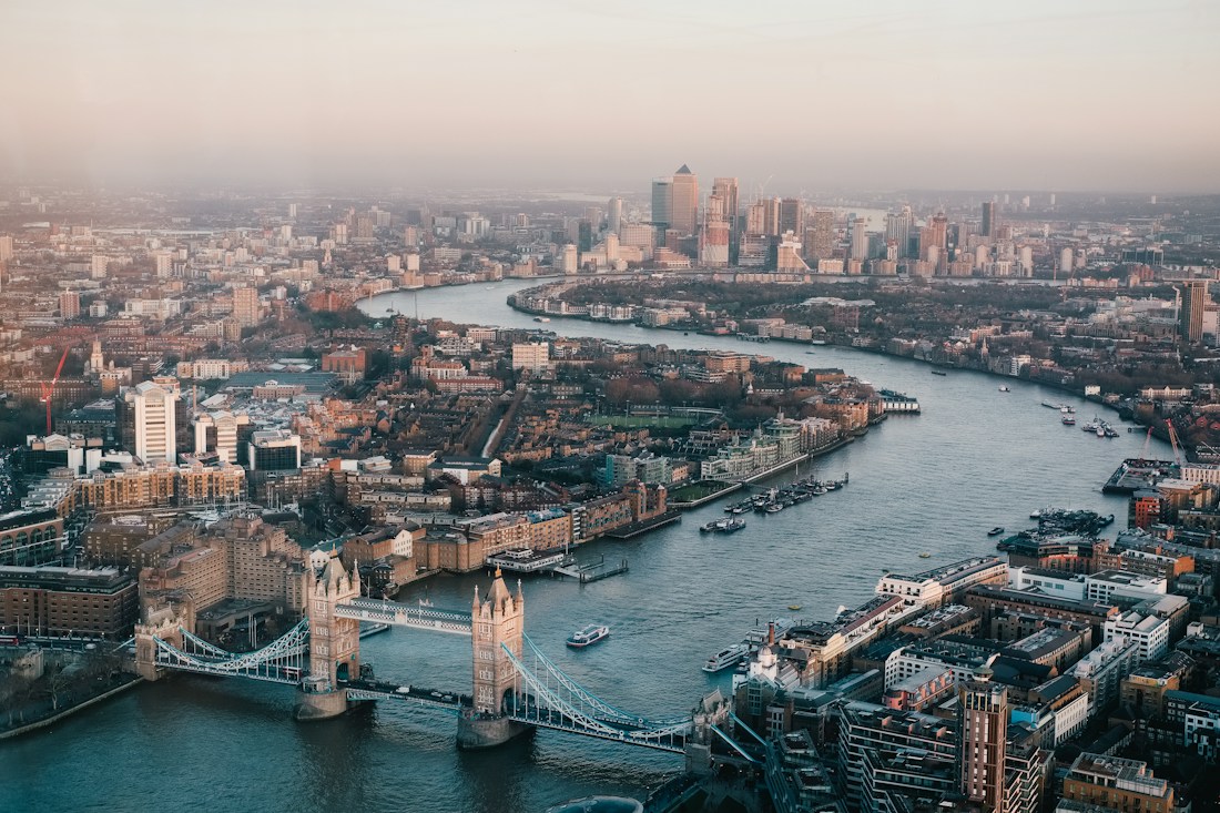 London's Westminster skyline